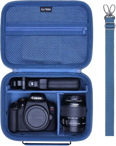 Vista 30 de Funda para Canon EOS T7 R50 R100/Sony Alpha a6400 a6700 Cámara Púrpura