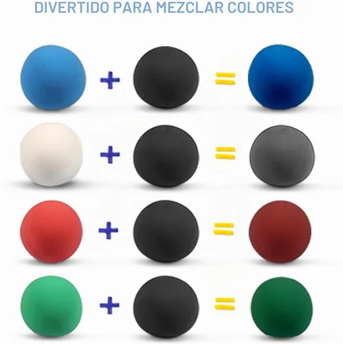 Vista 4 de iFergoo Arcilla Seca al Aire Negra, Arcilla para Modelar Creativa DIY para Niños, Arcilla Mágica Super Ligera para Niños de 3 a 12 años, Arcilla