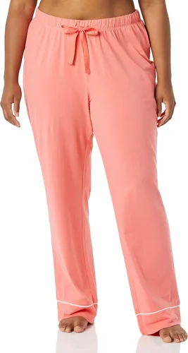 Vista 7 de Tienda Essentials - Pijama de modal de algodón para mujer, conjunto de camisa de manga larga y pantalones largos