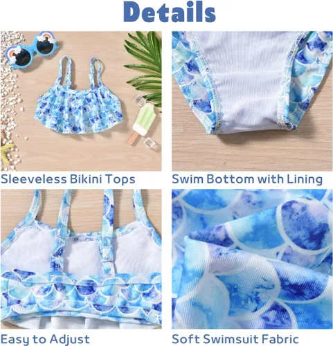 Vista 2 de Aalizzwell Bañador para bebé niña