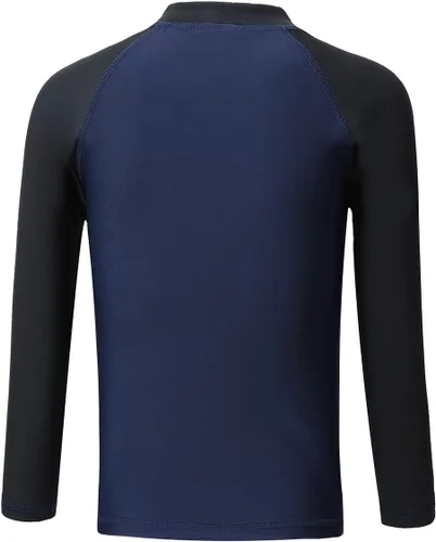 Vista 2 de PHIBEE Camiseta de protección solar UPF 50+ de manga larga para niños