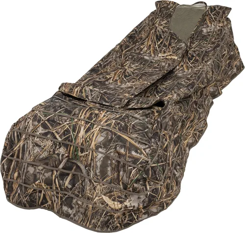 Vista 3 de ALPS OutdoorZ Legend Layout Blind - Persiana de caza, diseño de silla de gravedad cero, suelo impermeable, pantalla frontal de malla, puerta trasera