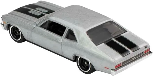 Vista 4 de Hot Wheels Colección de entretenimiento retro de vehículos a escala 1:64 de películas Blockbuster, TV y videojuegos, réplicas icónicas para jugar