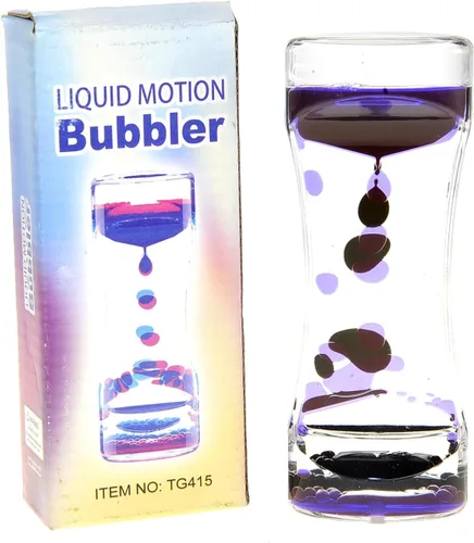 Vista 7 de PowerTRC Liquid Motion Bubbler, relajante y calmante para la ansiedad, autismo y TDAH divertido temporizador de burbujas regalo para niños y adultos