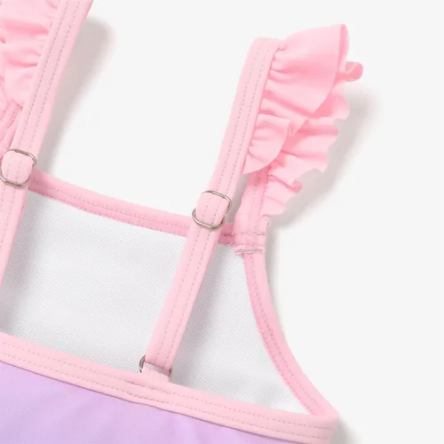 Vista 3 de Peppa Traje de baño de sirena de océano para bebé niña pequeña