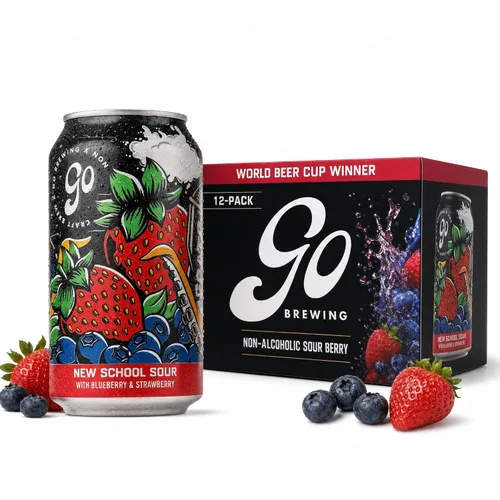 Vista 14 de Go Brewing Mixed Pack Variety, NA Beer, 12 Pack (12 oz)