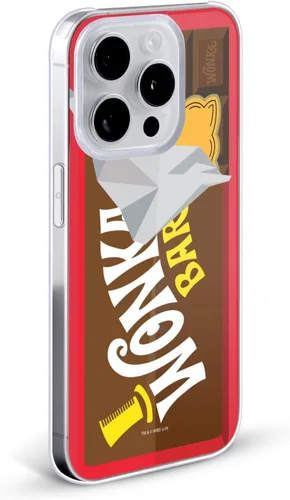 Vista 2 de Head Case Designs Funda rígida con licencia oficial de Willy Wonka y The Chocolate Factory Candy Bar Graphics compatible con Apple iPhone 14 Pro Max