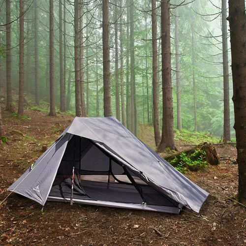 Vista 7 de Altair Dos - Tienda de campaña ultraligera para 2 personas, impermeable, compacta, 3 estaciones, refugio de doble pared para mochileros, camping