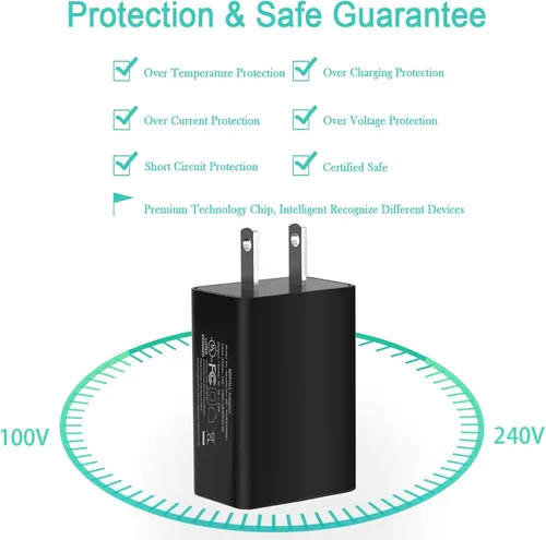 Vista 3 de Cargador de 5 V para Noco Boost Sport GB20 GB30 GB40 GB40HD GB50Pro GB70 GB70XL GB150 Sport Battery Jump Starter Cargador de pared USB Adaptador
