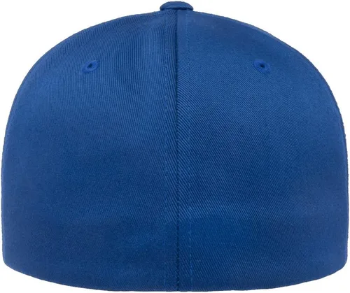 Vista 3 de Shelby Cobra Exotic Car Outline Design Flexfit 6277 Gorra de béisbol atlética ajustada, Royal LXL, Real