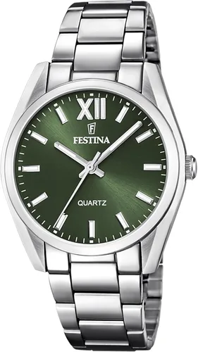 Vista 3 de Festina Analogue F206224, plata, pulsera, plateado, Pulsera