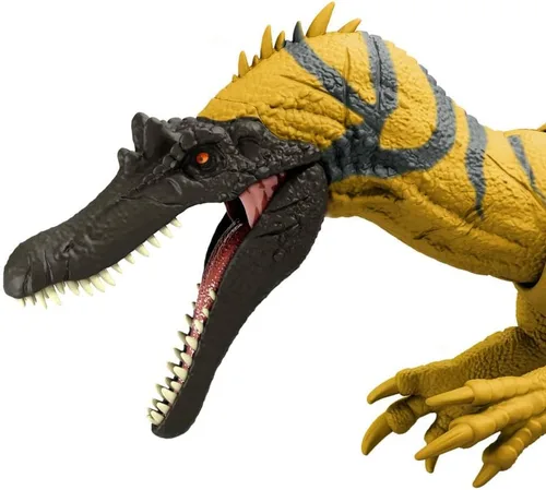 Vista 4 de Jurassic World Mattel - Figura de dinosaurio salvaje ruge y golpea modelos surtidos (HLP14)