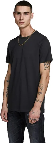 Vista 3 de Jack & Jones Paquete de 2 camisetas de algodón con cuello redondo para hombre
