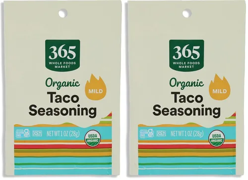 Vista 8 de 365 by Whole Foods Market, Condimento para tacos orgánico picante, 1 onza