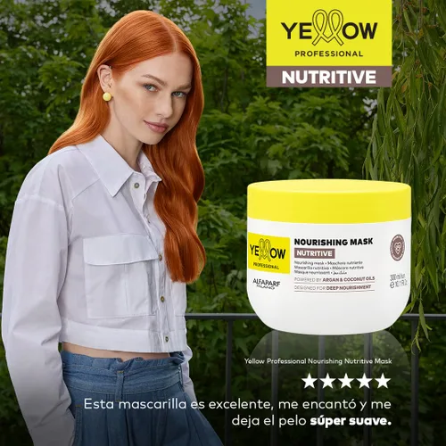Vista 8 de ALFAPARF MILANO Yellow Professional Nutritive Nourishing Mask for Dry Hair