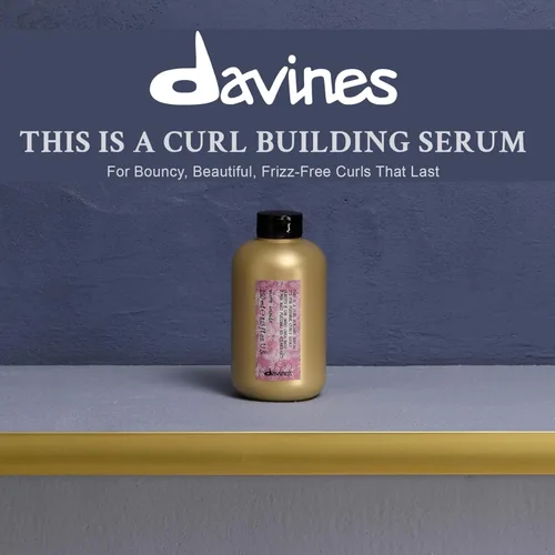 Vista 4 de Davines This Is A Curl Building Serum, definición de rizos de fijación media y elasticidad, mejora los rizos, bloquea el encrespamiento y añade
