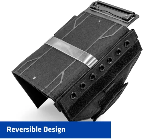 Vista 3 de FlyBoys Tablilla de Rodilla Reversible – Portapapeles y soporte para bolígrafo – Diseño reconfigurable – para pilotos profesionales, aviación general