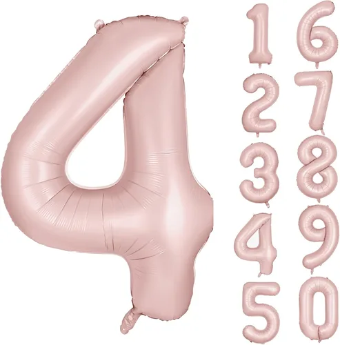 Vista 66 de Globos gigantes de helio de aluminio de 40 pulgadas, color negro, globos digitales grandes del número 0 para decoración de fiesta de cumpleaños