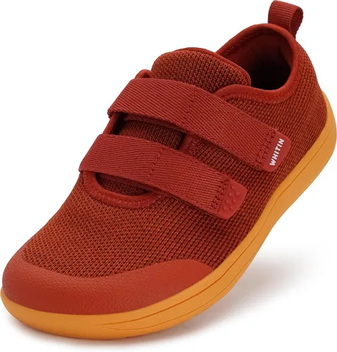 Vista 8 de WHITIN - Zapatos de ir descalzo anchos para niños pequeños Zapatillas minimalistas para niños/niñas Suela Zero-Drop saludable Crecer de manera