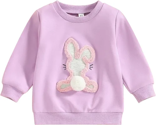 Vista 105 de Traje de San Valentín para bebé, niña, niño, traje de San Valentín, sudadera de manga larga con estampado de corazón