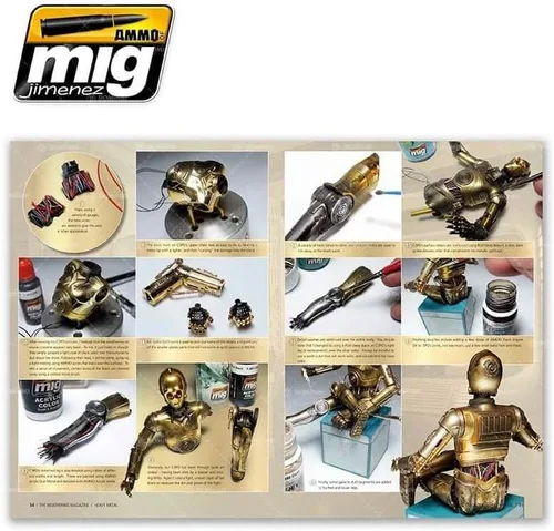 Vista 5 de AMMO MIG-4513 Número 14. Inglés de metal pesado, Multicolor
