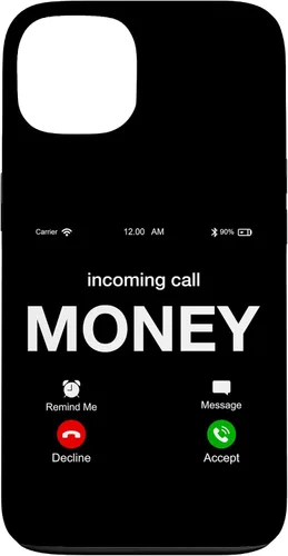 Vista 7 de Incoming Call Money is Calling Illustration Graphic Designs - Carcasa para iPhone 17