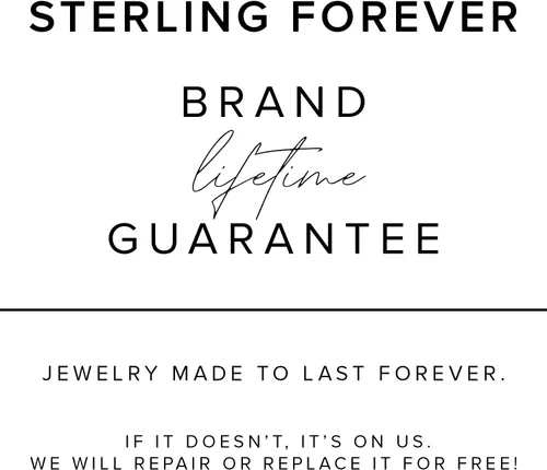 Vista 3 de Sterling Forever Juego de 2 piezas de plata de ley Bisel Stud Set Par de pendientes de racimo y par de pendientes de fila con circonitas cúbicas