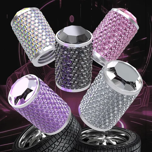 Vista 7 de BFXM 4 piezas de tapas de válvula de neumático de coche, tapa de aire de neumático para coche, cubiertas de vástago universales, tapa de presión