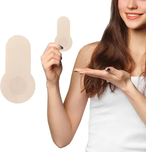Vista 2 de Wobodan 10 pares de brasier de elevación adhesivo, desechables para pezones y pezones, brasier autoinvisible para mujer, se adapta a copa A-B