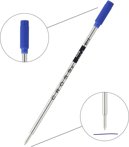 Vista 3 de Cross Recambio de tinta para bolígrafo - Azul Fino - 8512