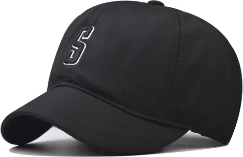 Vista 113 de Gorra de béisbol de ala corta, ajustable, de ala corta, para entrenamiento, pesca, atletismo, para correr