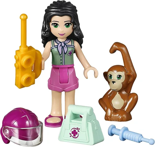 Vista 9 de LEGO Friends First Aid Jungle Bike 41032 - Juego de construcción