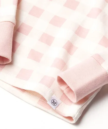 Vista 2 de HonestBaby Multipack 2-Piece Pajamas Sleepwear Pjs 100% Organic Cotton for Infant, Baby, Toddler Girls (Legacy)