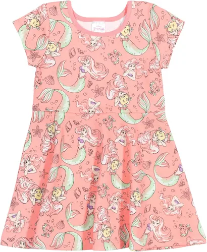 Vista 2 de Disney Vestido de princesa Moana Ariel Mulan Cenicienta Belle Elsa Anna Olaf Minnie Mouse Donald Duck Skater para niños pequeños a niños grandes