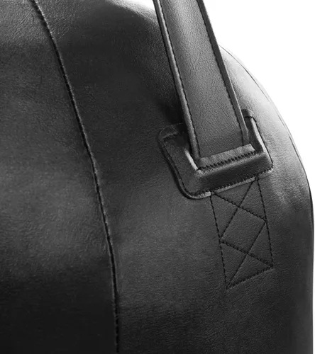 Vista 4 de Meister Bolsa pesada de bola de demolición llena de 60 libras para boxeo y MMA - Negro