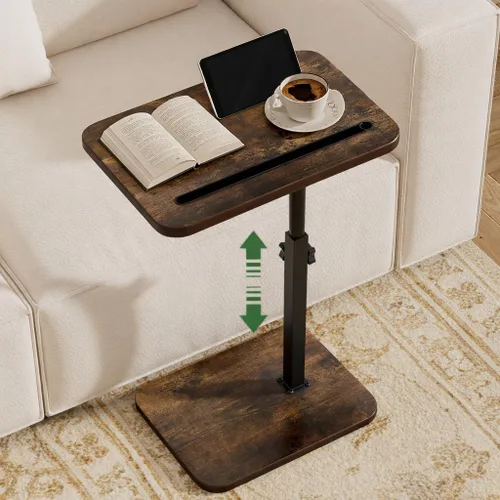 Vista 10 de Black Side Tray Table for Couch