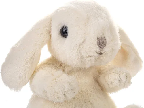 Vista 5 de DILLY DUDU Conejo/Conejita de Crema de 6 Pulgadas de Animal de Peluche de Peluche Suave
