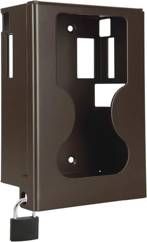 Vista 7 de Caja de seguridad para cámara de rastreo y caja protectora de metal compatible con modelo A280W W600, GardePro E6 E6P E5 E8, Meidase P60 P80 P90 S800