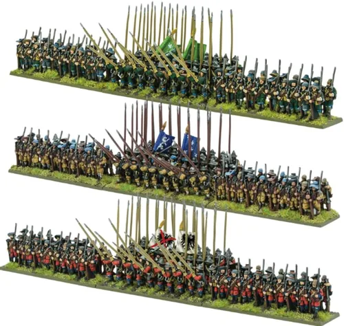 Vista 2 de Warlord Pike & Shotte Batallas épicas Juego de Battalia de Infantería de Guerra de los Treinta Años, Juegos de mesa de estrategia de juego de rol