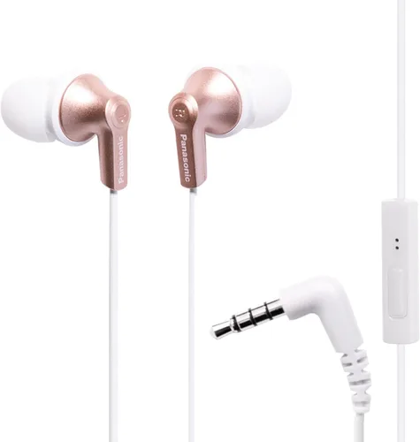 Vista 14 de Panasonic ErgoFit Auriculares con Cable con Micrófono, Conector de 3.5mm Auriculares Intrauditivos con Cable, Auriculares con Cable con Micrófono