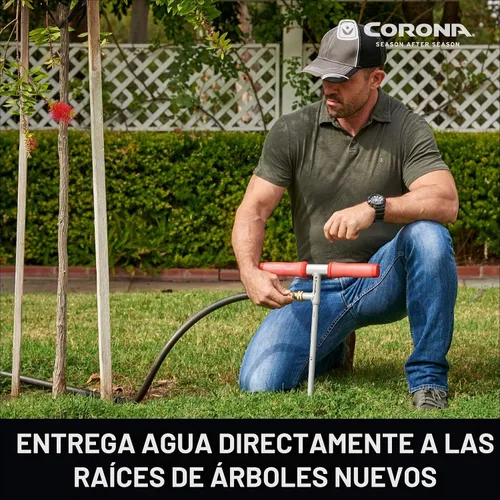 Vista 2 de Corona Tools RootIRRIGATOR - Herramienta de riego de raíces profundas dirigida para árboles, arbustos y plantas de jardín, riego eficiente directo a