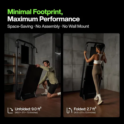Vista 5 de Speediance Gimnasio en casa, máquina Smith multifuncional inteligente alimentada por IA para entrenamiento de fuerza de cuerpo completo