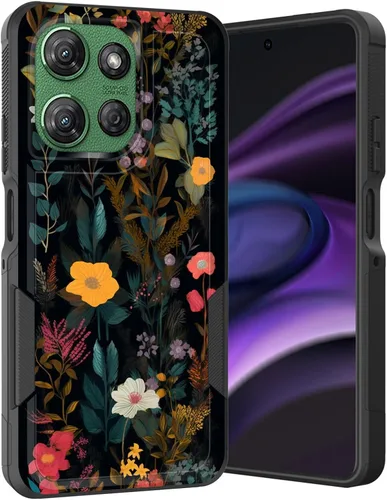 Vista 98 de para Moto G Play 4G 2024, funda de dos capas híbrida resistente y a prueba de golpes, PC duro + silicona suave protectora para Motorola Moto G Play