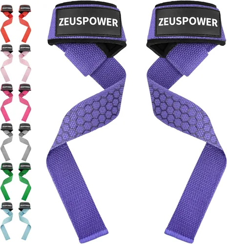 Vista 9 de Lifting Straps Wrist Straps for Weightlifting Gym Straps Weight Lifting Deadlift Workout Women Men Dumbbell Straps for Hand RDL Strap Exercise