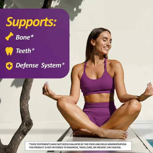 Vista 3 de Prati Donaduzzi Vitamina D3 2,000 UI (50 mcg) cápsulas blandas 600 unidades - Suplemento diario de sol para apoyo óseo y dental - Suministro