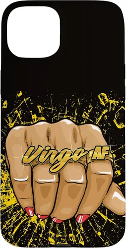 Vista 9 de iPhone 13 Pro Max Virgo AF - Anillo de astrología de cumpleaños para mujer, signo del zodiaco, funda Virgo