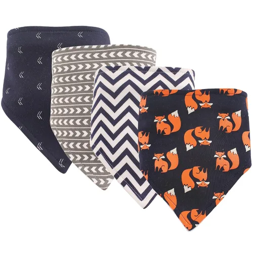 Vista 21 de Hudson Baby Baberos unisex de algodón para bebé, avión, talla única (paquete de 2)