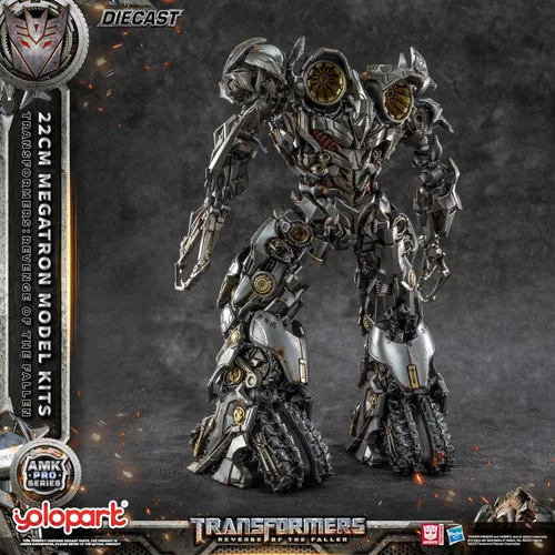 Vista 7 de YOLOPARK Megatron Transformers Juguetes Revenge of The Fallen Figura de Acción - Versión Fundida, Serie AMK PRO 8.66 Pulgadas Kit