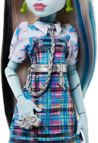 Vista 4 de Monster High Muñeca Frankie's Day Out, MTHKY73, rosa