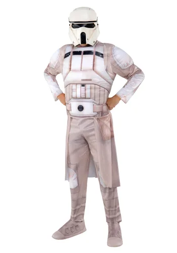 Vista 7 de Disfraz para Hombre de Snowtrooper Qualux del Remanente Imperial de Star Wars Multicolor
